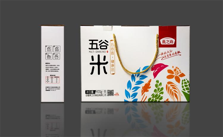 五谷大米包裝盒|有機(jī)食品瓦楞盒